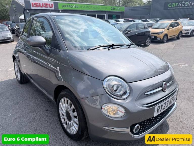 2023 Fiat 500 Grey 1.0 MHEV hatchback, 44,183 miles, Euro 6, ULEZ compliant, 6-speed manu Hatchba...