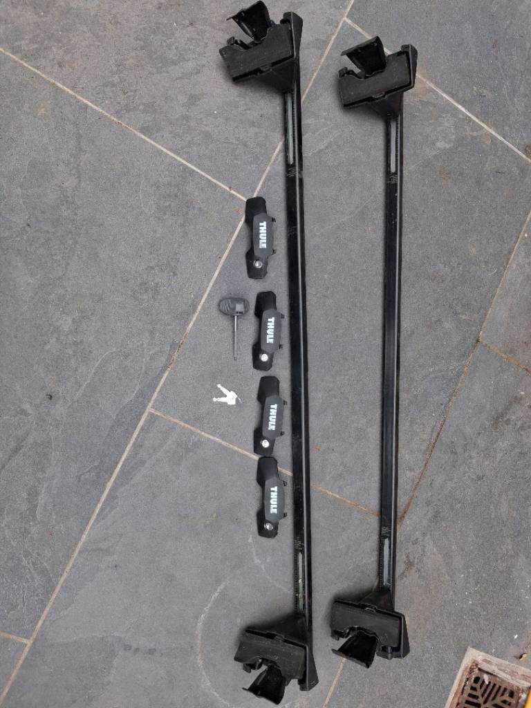 Roof bars suitable for an Audi 2015 plate