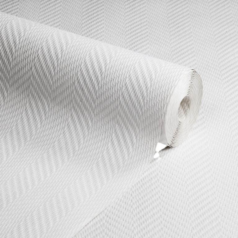 7 rolls unopened Herringbone Wallpaper: Anaglypta