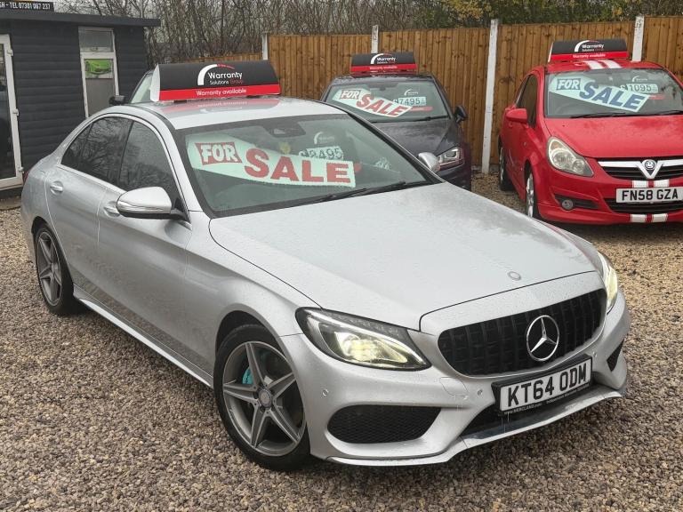 2015 Mercedes-Benz C Class C220 BlueTEC AMG Line 4dr Auto SALOON DIESEL Automatic