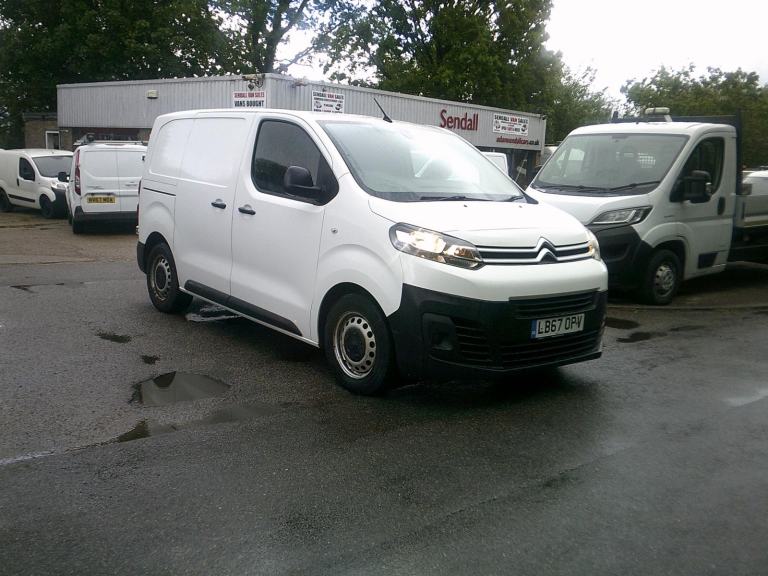 Citroen Dispatch 1.6 HDi,2018 REG,WHITE,ONLY 122k,LONG MOT,1 OWNER VAN