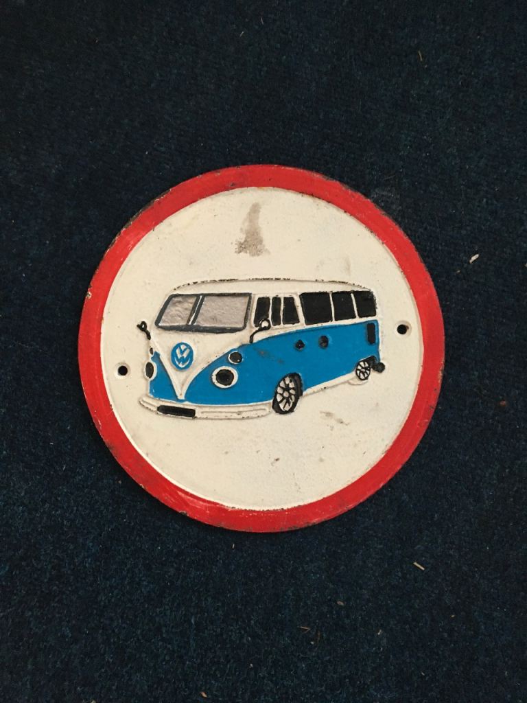 VW Camper Van Sign