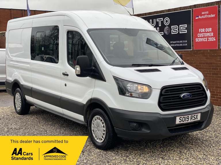 2019 Ford Transit 2.0 350 EcoBlue Crew Van FWD L3 H2 Euro 6 6dr PANEL VAN Diesel Manual