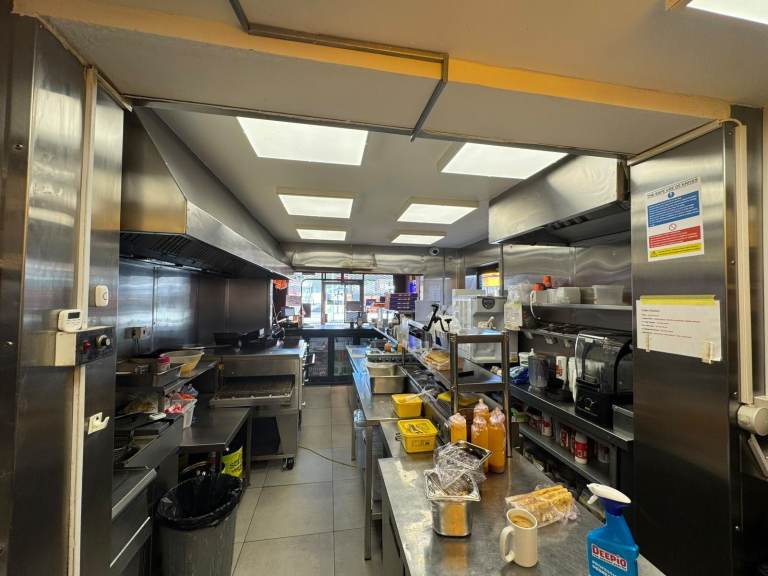 Pizza Takeaway Business For Sale - Staff Run - Flat Above - Parking - East Cheshire