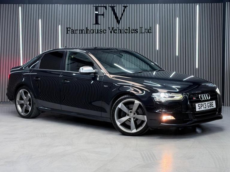 2013 Audi A4 S4 Quattro Black Edition 4dr S Tronic SALOON PETROL Automatic
