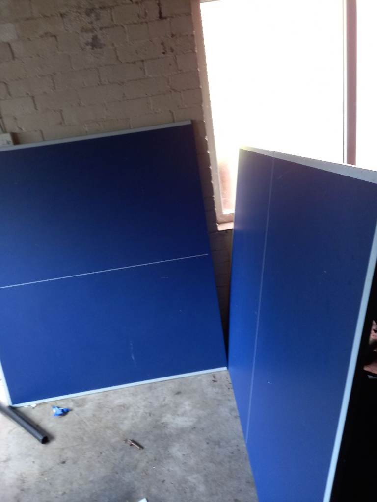Table tennis table and equipment 