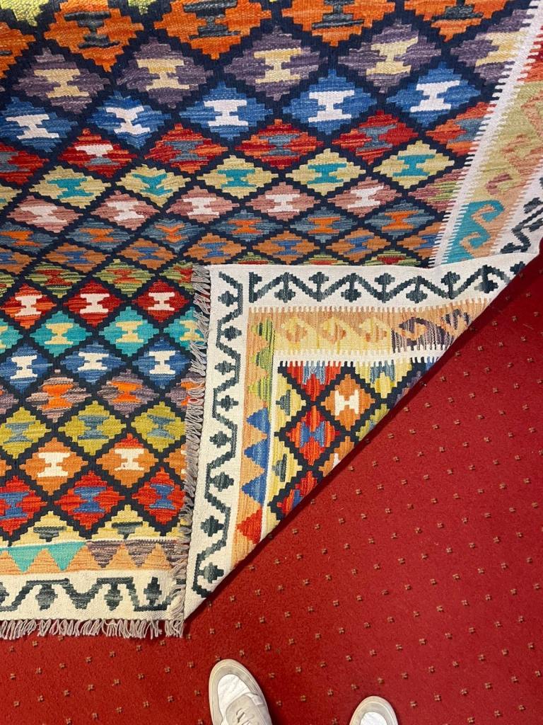 Authentic Afghan Kilim - Newly purchased did not fit to our room