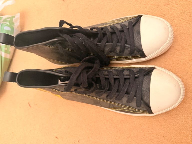 Coach high top shoes 