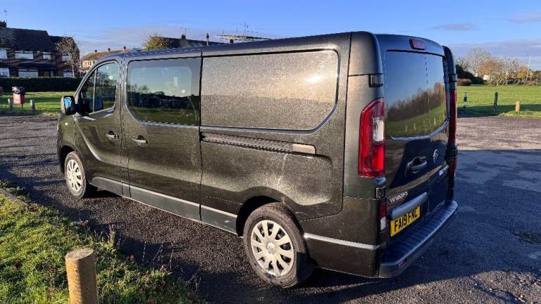 2019 VAUXHALL VIVARO 1.6 CDTI BI-TURBO CREW CAB VAN