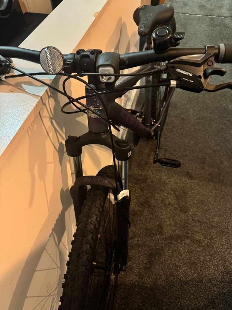 Woman’s Carrera Vengance mountain bike