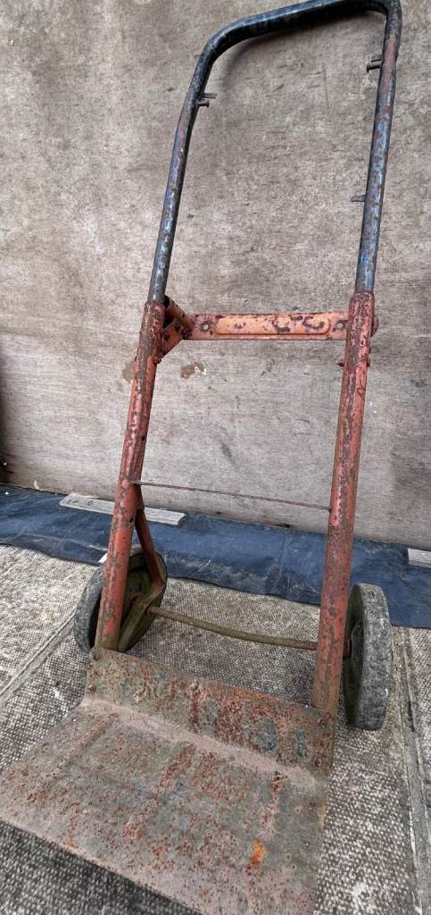 VINTAGE SACK TRUCK TROLLEY For Spares or Repairs