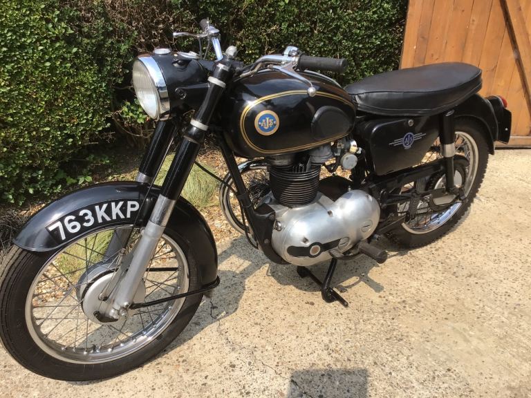 1960 A J S 350 single.