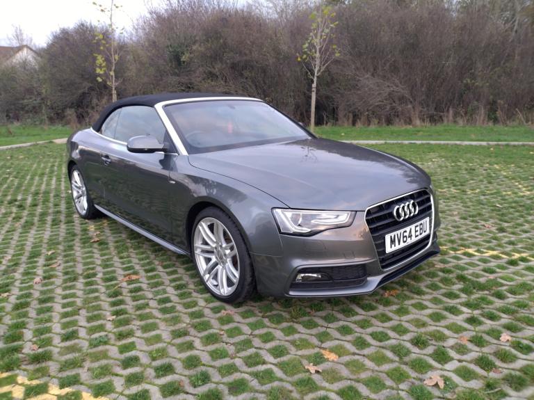 AUDI A5 2.0 TDI 177 S-LINE SPECIAL CONVERTIBLE MULTITRONIC 2014 / 64 @ MCD CARS 