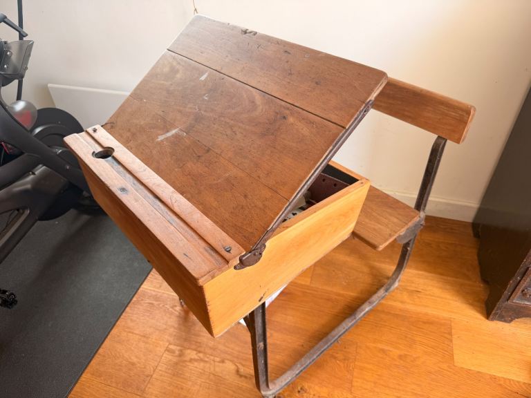 Antique School Desk