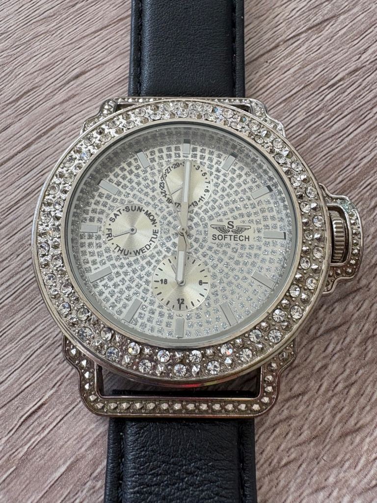 Softech London Quartz Big Face Watch