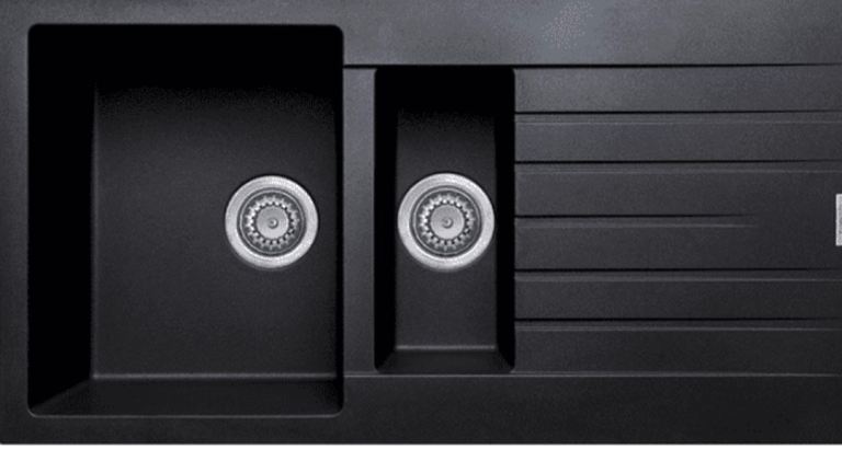 Messina Composite 1.5 Bowl Sink – Black, New in Box