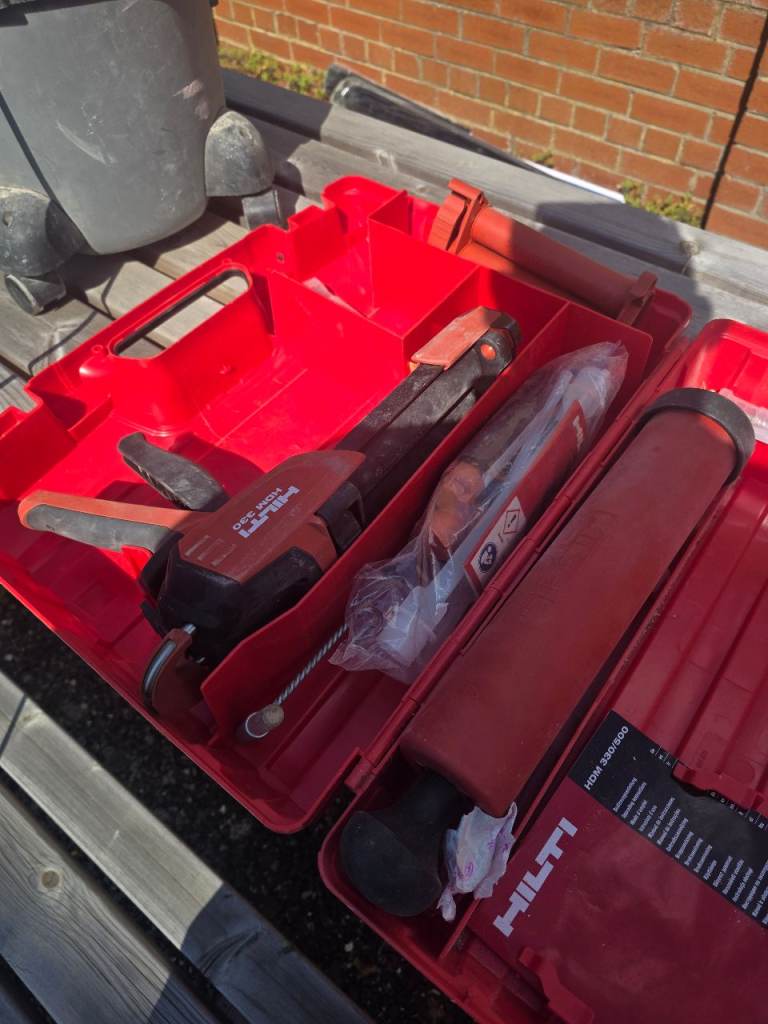 Hilti resin gun 