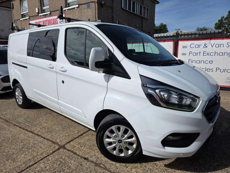 2020 Ford Transit Custom 2.0 EcoBlue 130ps Low Roof D/Cab Limited Van PANEL VAN DIESEL Manual