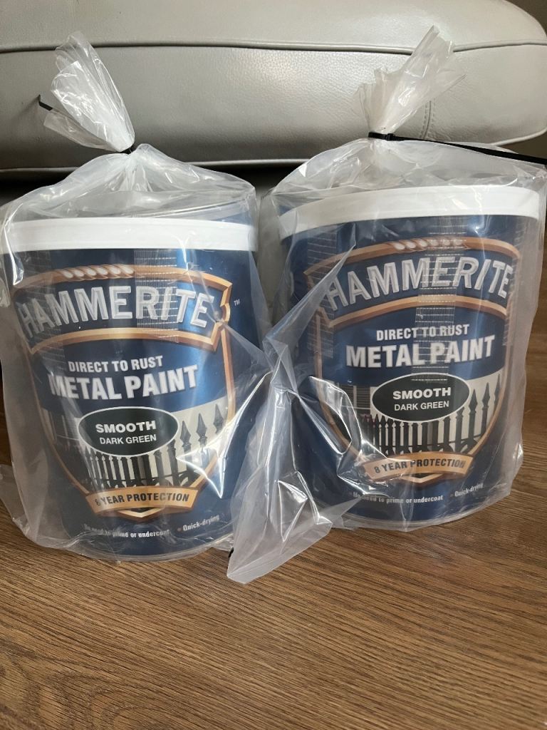 Hammerite direct to rust metal paint 5L