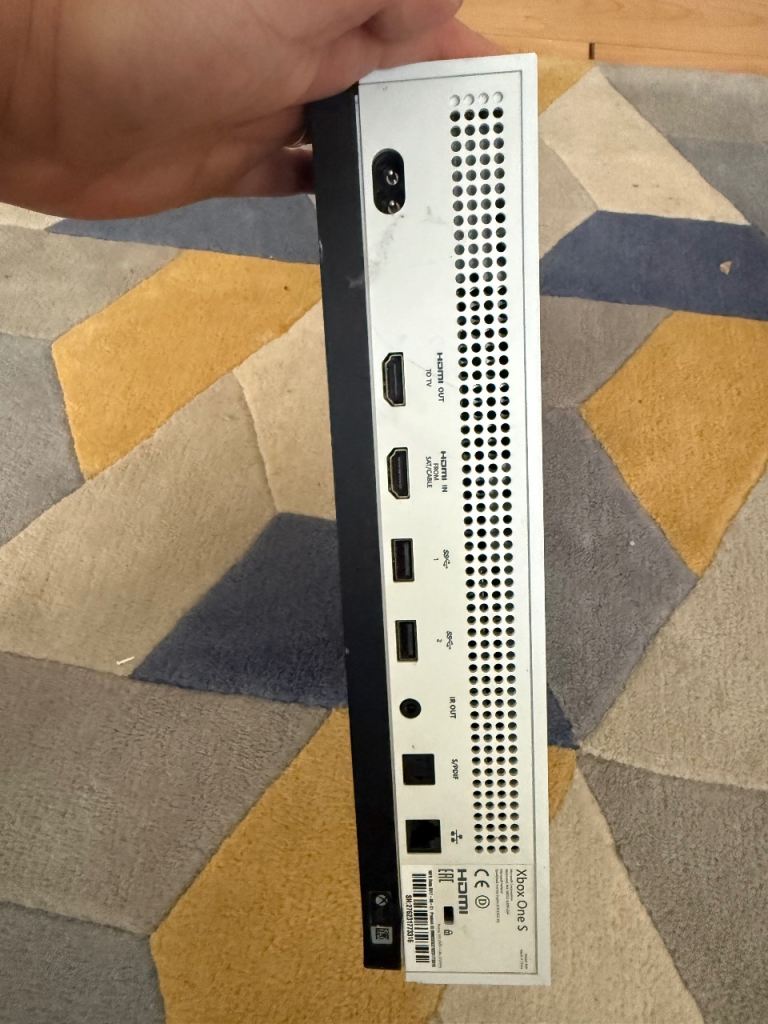 Xbox One S Console – White, Fair Condition