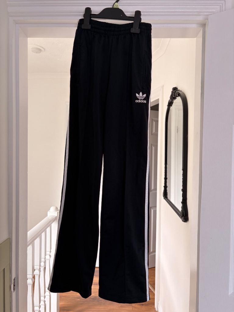 Adidas track pants size UK 8 