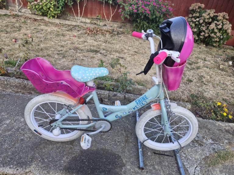 KIDS BOYS AND GIRLS CHILDREN SHINE BRIGHT 16 INCH WHEELS BIKE BICYCLE