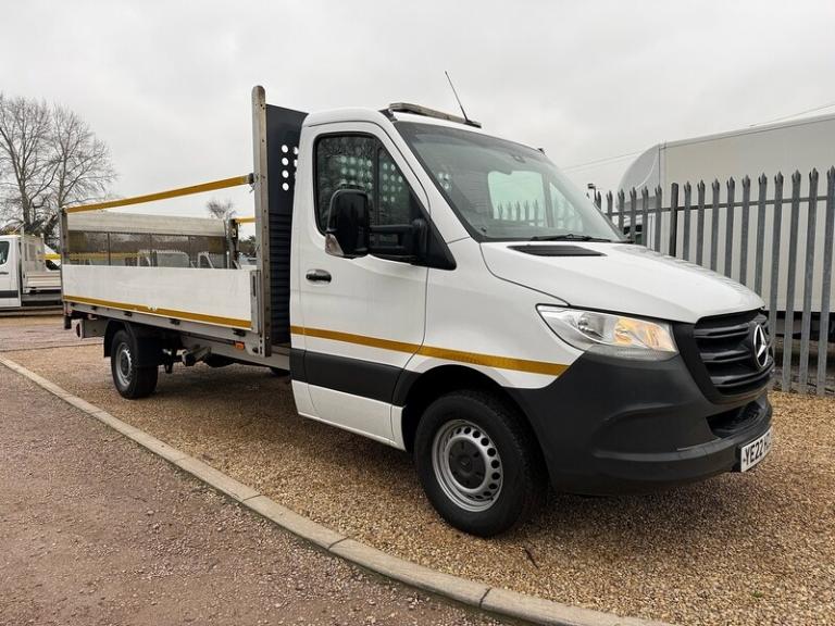 2022 Mercedes-Benz Sprinter 315 2.0 CDI Progressive L3 LWB 14ft DROPSIDE TAIL LIFT - WHITE Dropsi...