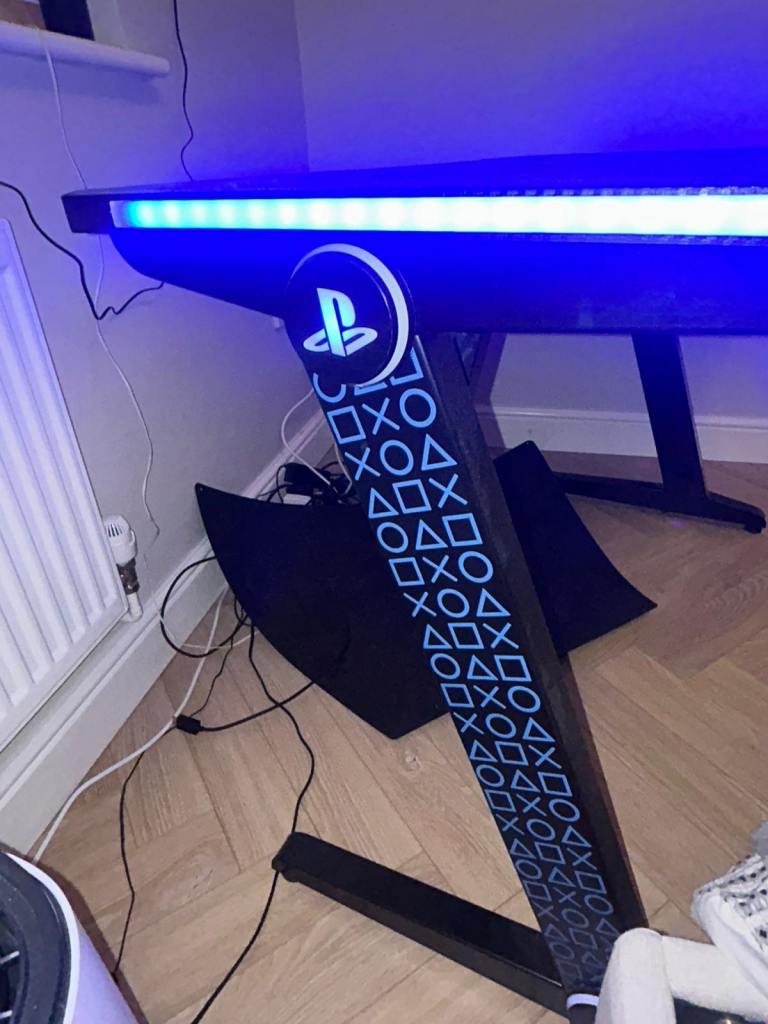 X Rocker Sony PlayStation game desk