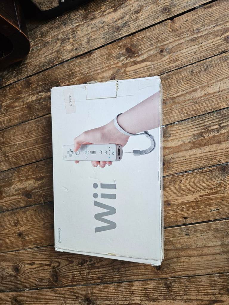 Nintendo Wii Console with Cables – Good Condition