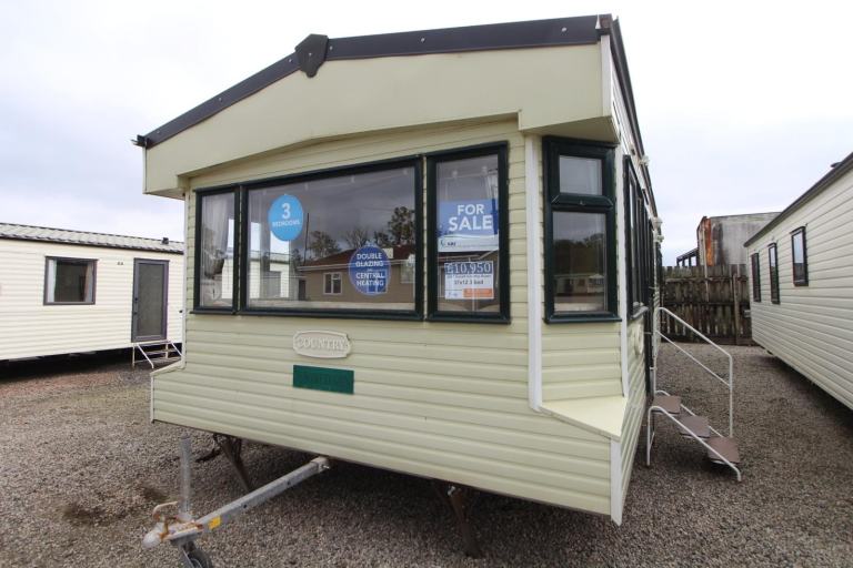 Cosalt Country Super 37x12 2 bed 2007 preowned static caravan for sale offsite