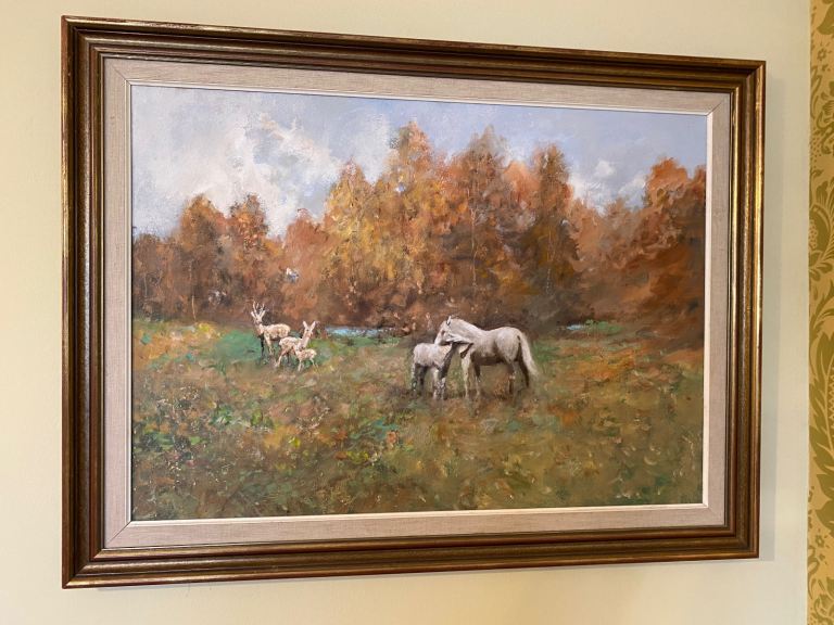 James Watt Renowned Artist - Original Oil Canvas Painting