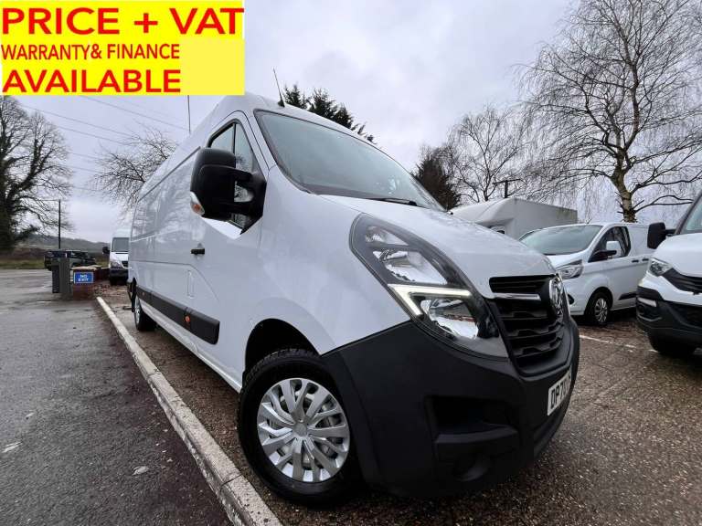 2020 Vauxhall Movano 2.3 CDTi 3500 BiTurbo L3 LWB **LOW MILEAGE** PANEL VAN Diesel Manual