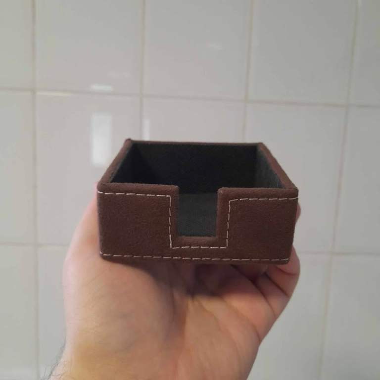 Desk Memo Pad Storage