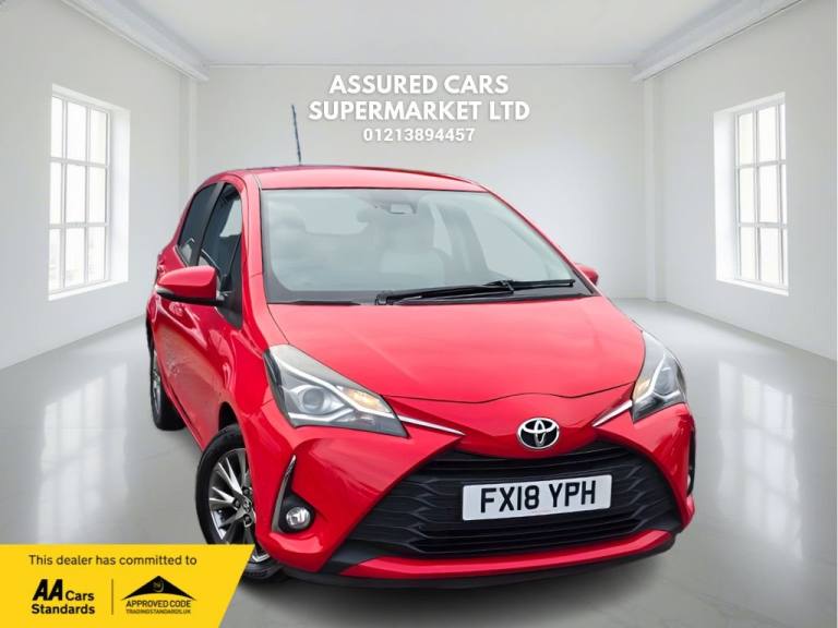 2018 Toyota Yaris 1.5 VVT-i Icon Hatchback 5dr Petrol Manual Euro 6 (111 ps) Hatchback Petrol Manual