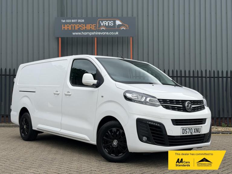 2020 Vauxhall Vivaro 1.5 Turbo D 2900 Sportive Panel Van 5dr Diesel Manual L2 H1 Euro 6 (s/s) (1 ...