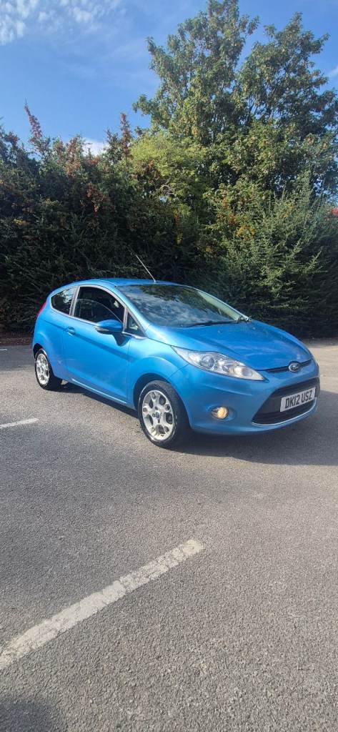 2012 Ford Fiesta Zetec 1.4 TDCi diesel.