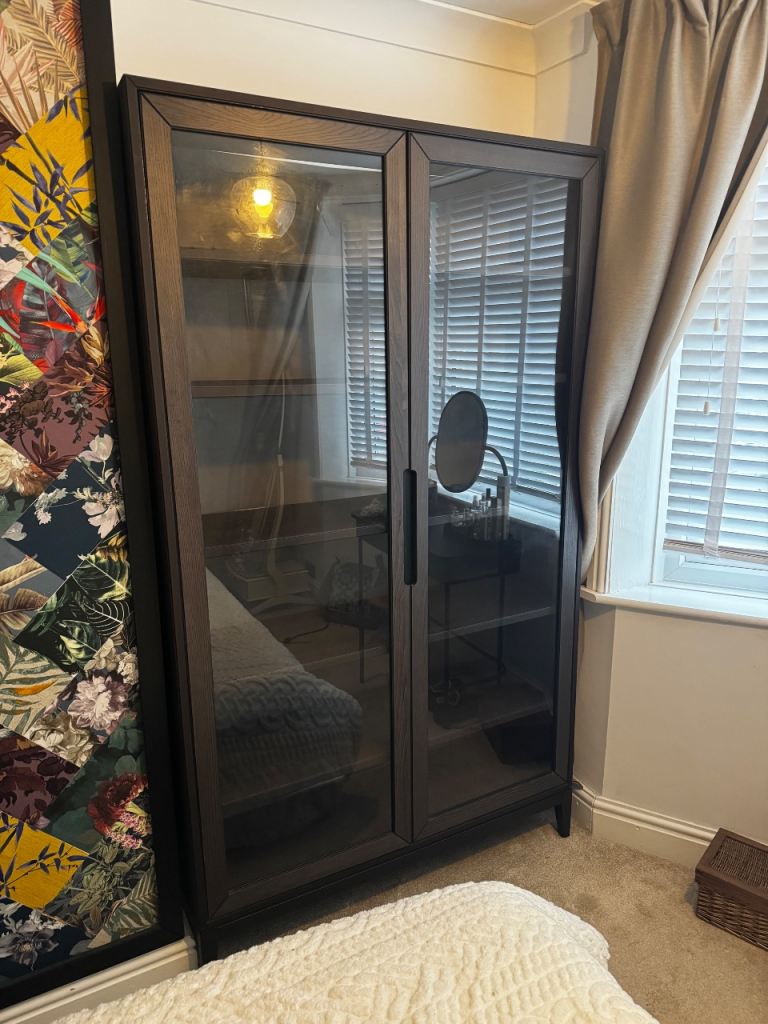 SOLD Black Brown Ikea Cabinet - Regissor