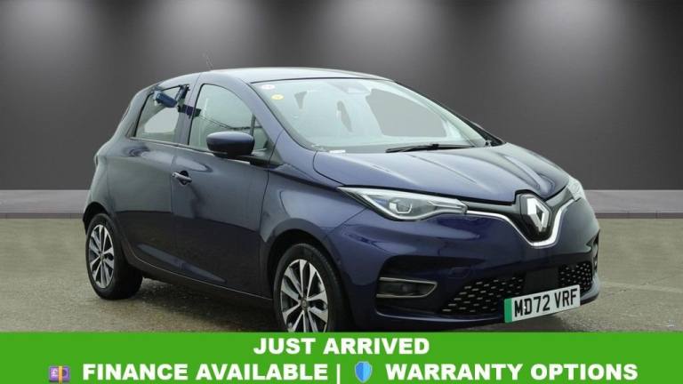 2022 Renault Zoe R135 EV50 52kWh GT Line + Hatchback 5dr Electric Auto (Rapid Charge) (134 b Hatc...