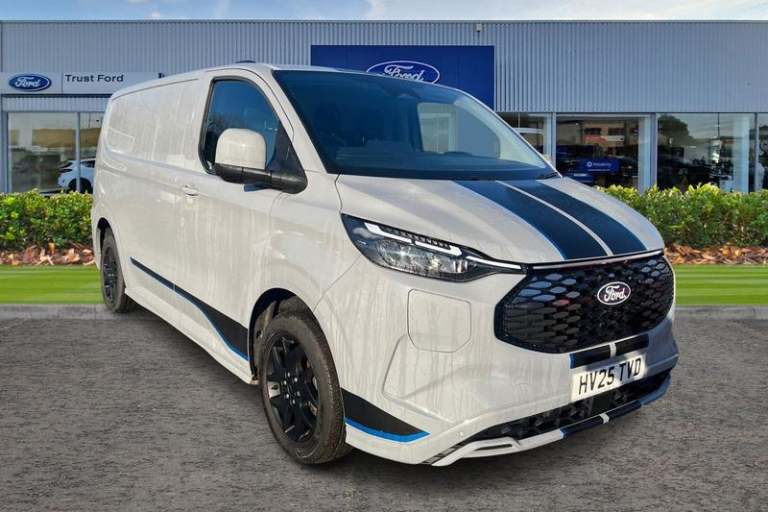 2025 Ford Transit Custom 160kW 65kWh H1 Van Sport Auto PANEL VAN ELECTRIC Automatic