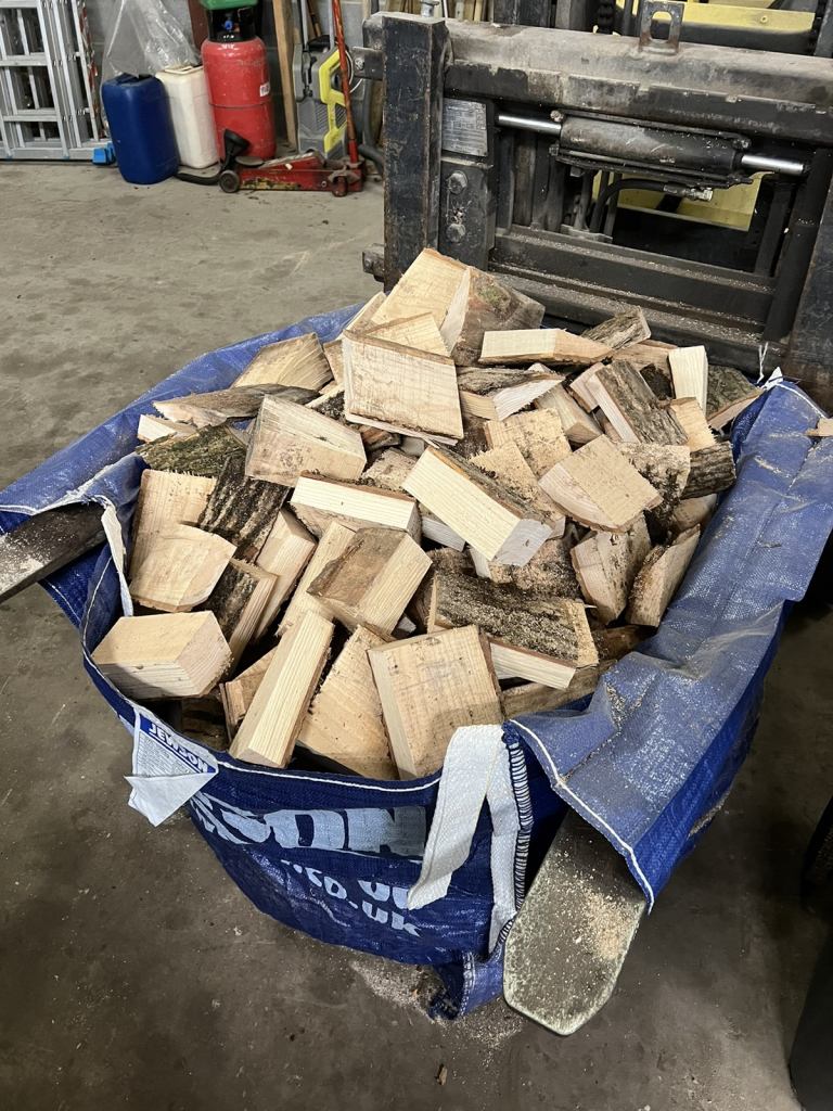 Oak  ash larch fire wood logs planks off cuts 