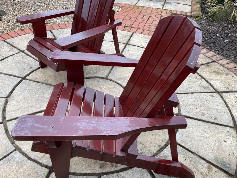 Good quality outdoor wooden chairs 