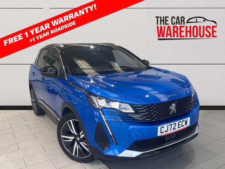 2023 Peugeot 3008 1.2 PureTech GT Premium 5dr EAT8 Automatic Estate Petrol Automatic