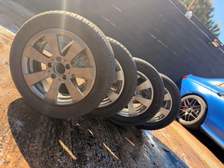 16” Alloy Wheels + Tyres – Fully Refurbished – Gunmetal Grey