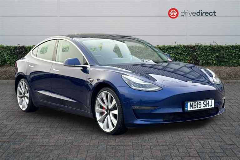 2019 Tesla Model 3 Performance AWD 4dr [Performance Upgrade] Auto SALOON ELECTRIC Automatic