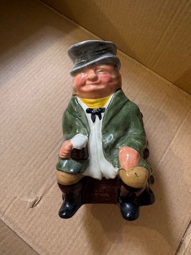 Kelsboro Ware "The Coachman" Hand Painted Ceramic Figurine