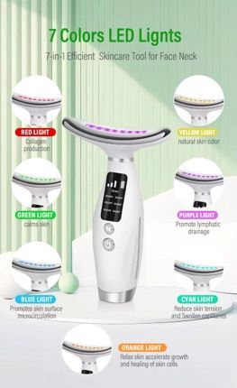 LED facial massager 