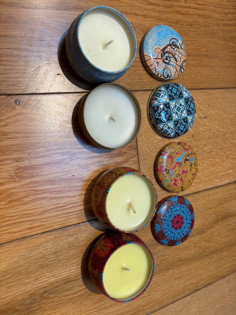 Candles Gifts for Women, 4 Packs Soy Wax Scented RRP £15