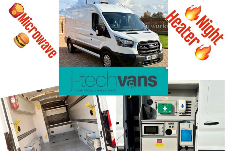 2021 Ford Transit 2.0 EcoBlue L3 H2 Leader Van ***Lwb / Welfare Unit*** PANEL VAN Diesel Manual