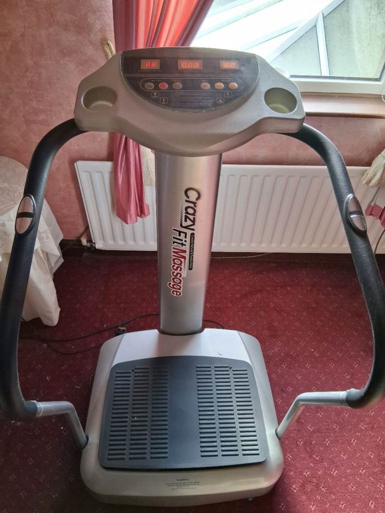 Crazy Fit Massage Vibration Plate – Good Condition