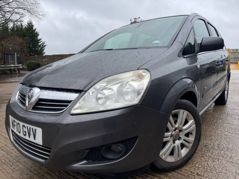 VAUXHALL ZAFIRA DESIGN 1.6 7 SEATER*LOW MILEAGE*ONLY 63,000 MILES*12 MONTHS MOT*